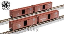 Broadway Limited 7271 N New York Central 40' Steel Boxcar Variety 4pk B 1930's