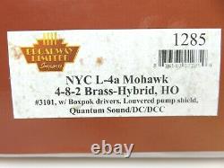 Broadway Limited BLI #1285 HO Brass Hybrid NYC 4-8-2 L-4a Mohawk DCC/Sound NIB