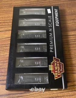 Broadway Limited N NYC 6 Pack 3-Bay Hopper Cars Train 3130