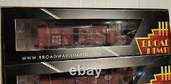 Broadway Limited N Scale Steel Box Car NYC 4 Pack #3403