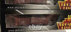 Broadway Limited N Scale Steel Box Car NYC 4 Pack #3403