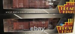 Broadway Limited N Scale Steel Box Car NYC 4 Pack #3403