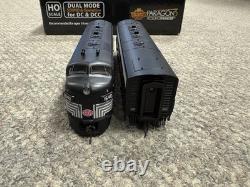 + Broadway Paragon HO 4846 New York Central F7 A & B Diesel Locomotive Set DCC