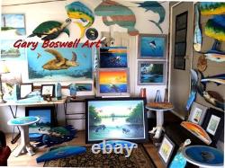 Central Park New York City original acrylic hand painted canvas, landscape paint