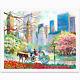 Central Park New York Print From Watercolor Original Painting Artwork