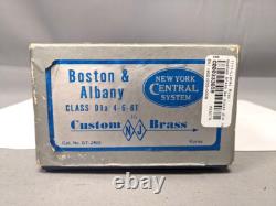 Custom Brass B&A Class D1a 4-6-6T NYC H. O. Brass Steam Locomotive O/Box C-2
