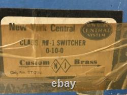 Custom Brass Painted New York Central Class M-1 Switcher 0-10-0