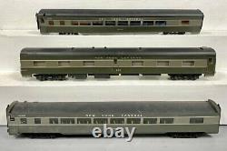 Custom O Scale New York Central 6-Car Passeneger Set 2-Rail