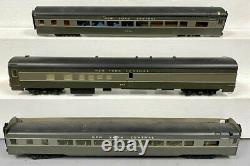 Custom O Scale New York Central 6-Car Passeneger Set 2-Rail