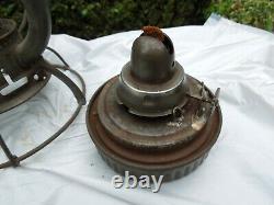 Dietz Vesta New York Central Railroad Kerosene Lantern Nice, Original