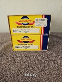 Genesis G22001 New York Central F-3a/f-3b Set Smart Dcc