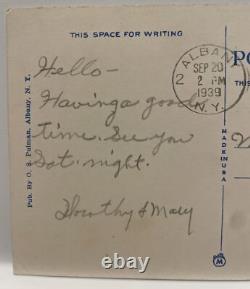 George Washington 1 Cent Stamp 1789-1797 New York Central RR Station Albany 1939