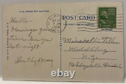 George Washington 1 Cent Stamp 1789-1797 New York Central RR Station Albany 1939