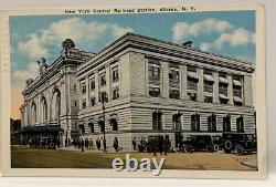 George Washington 1 Cent Stamp 1789-1797 New York Central RR Station Albany 1939
