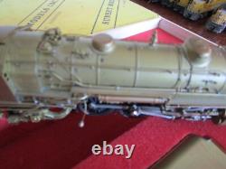 HO 1/87 Scale VINTAGE BRASS NEW YORK CENTRAL K-5 4-6-2 LOCOMOTIVE With TENDER+ BOX