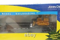 HO Athearn RTR 92159 New York Central NYC Work Train Set with John Deere Bulldozer