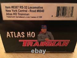 HO Atlas 8387 New York Central RS-32 Diesel Locomotive NYC #8040 WEATHERED