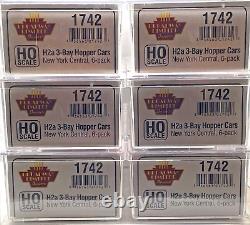 HO BROADWAY LIMITED 1742 H2a 3 BAY HOPPER 6 PACK NEW YORK CENTRAL NYC