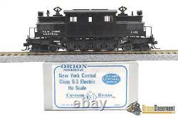 HO Brass NJCB Custom Brass EL-306 New York Central NYC S-3 Electric C/P