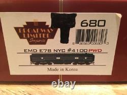 HO Broadway Limited 680 New York Central E7B Locomotive NYC #4100 DCC SOUND