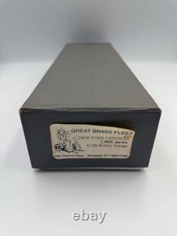 HO Great Brass Fleet New York Central Lake 6 DB Lounge. Unpainted. IOB