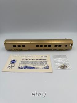 HO Great Brass Fleet New York Central Lake 6 DB Lounge. Unpainted. IOB