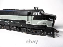 HO KATO New York Central RF-16 Shark Nose Lightning Stripe Diesels DCC & Sound