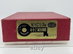 HO Key Imports New York Central NYC L-3a 4-8-2 Mohawk Steam Locomotive C-2