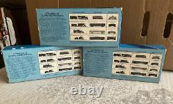 HO Scale 1890 Wooden Passenger & Combine Car, New York Central Set Of 3