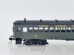 HO Scale NJ Custom Brass #152 New York Central Gas Motor Rail Car Set NYC
