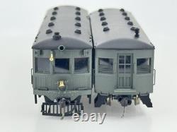 HO Scale NJ Custom Brass #152 New York Central Gas Motor Rail Car Set NYC