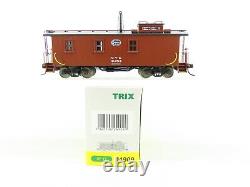 HO Scale Trix 24909 NYC New York Central Offset Cupola Wood Caboose #19453