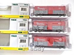 HO TRIX set of 3 New York Central Pacemaker Freight Cars New (107AA)
