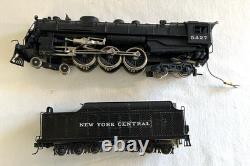 HO Tenshodo New York Central #5427 4-6-4 Brass Steam Locomotive Coal Tender