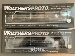 HO Walthers Proto Lighted 56-Seat Coach New York Central NYC 2-Car Set