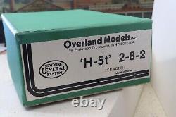 H-5t Tender for New York Central 2-8-2 Brass Overland Models HO Scale OBOX C-7