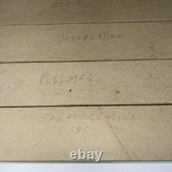 Ho Scale American Beaty Lines New York Central Lot Of 6 Observation, combine, more