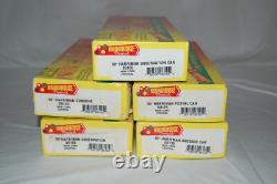 Ho Scale Roundhouse New York Central Harriman 5 Coach Set Kadees, Nmra