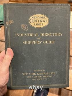 Industrial Directory and Shippers' Guide 1920-21 New York Central Lines