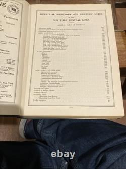 Industrial Directory and Shippers' Guide 1920-21 New York Central Lines