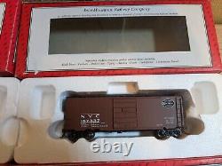 Inter Mountain 45484 40' PS-1 Boxcar New York Central 4 Car Set HO Scale