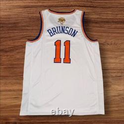 Jalen Brunson Ny Knicks 2026 Finals White Jersey Size XL Brand New