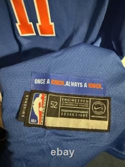 Jalen Brunson Stitched NBA Finals Jersey New York Knicks Size XL