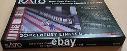 KATO N Scale New 2024 New York Central 20th Century Limited 9 Car Set 106-100