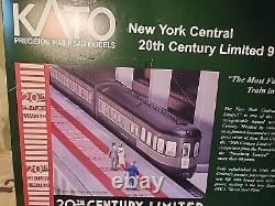 KATO N Scale New York Central 20th Century Limited 9 Car Set 106-100