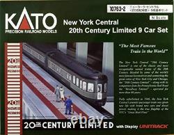 KATO N gauge New York Central 20th Century Limited Express 10763-2 Model Train