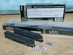 KATO USA 10762-2 New York Central E7A 4008 4022 2 Car Set NYC 20th Century Ltd