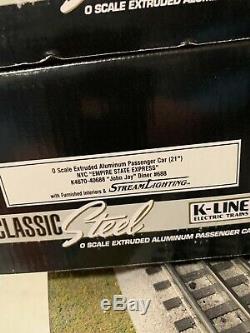 K-LINE, # 4670B FOUR PACK. 21 New York Central Empire State Express Cars