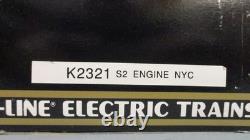 K-Line 2321 New York Central Dual Motor Pwr'd S-2 Diesel O/027 ga. Wks/ Lionel