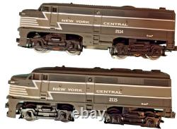 K-Line Diesel Engines, New York Central K-2114 & K 2115D, 0/027 G. New In Box